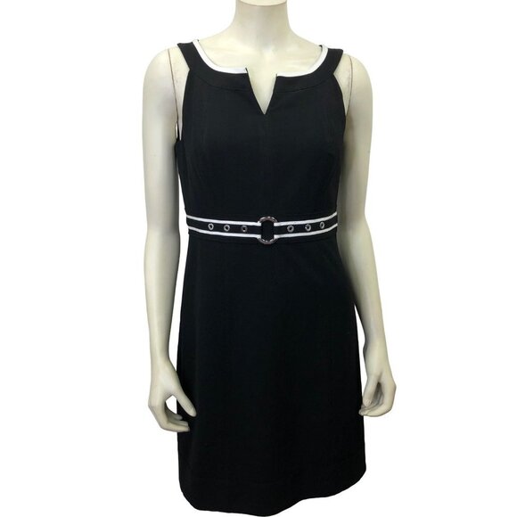WHITE‎ HOUSE BLACK MARKET SHEATH SLEEVELESS DRESS SIZE 4 - Picture 1 of 6